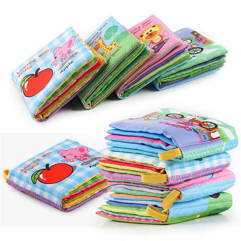 0-12Monthes Baby Cloth Book