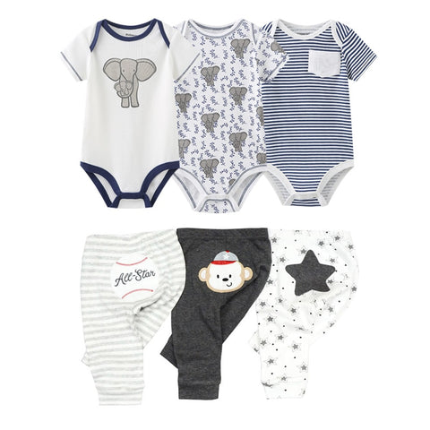 6/9/10PCS Baby Girl Clothes