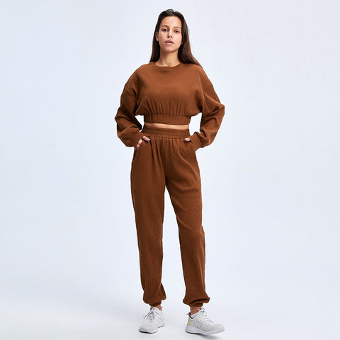 Women Yoga Fitness Two Piece Set