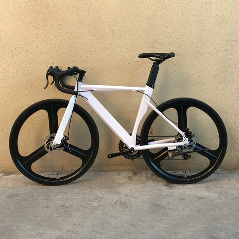 GRAY 700C Road Bike Low Wind Resistance Bicycle