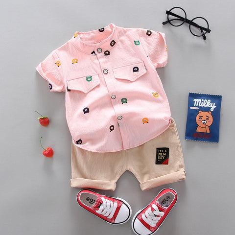 Baby Alphabet Long Sleeve 2-Piece Set