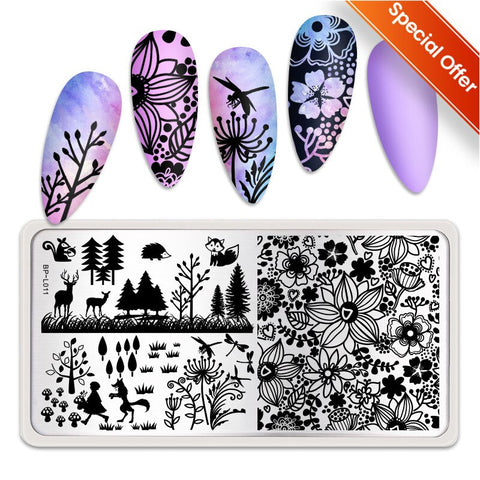 New 12*6cm Nail Art Templates