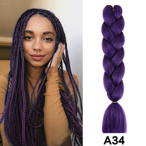 New Synthetic Jumbo Braiding Hair Extension