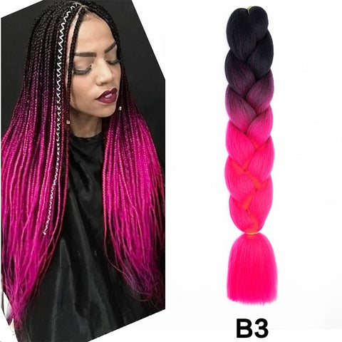 New Synthetic Jumbo Braiding Hair Extension