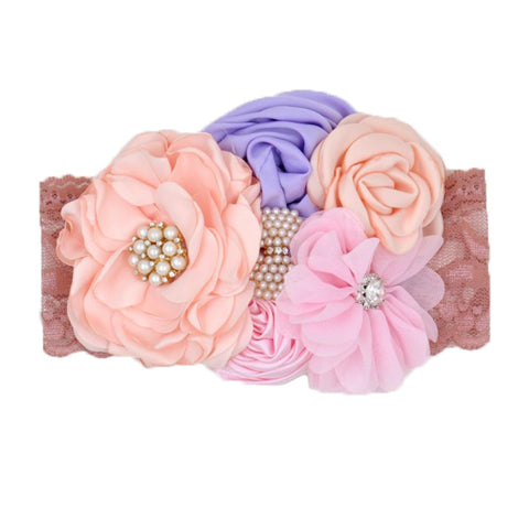 Newborn Vintage Flower Headband