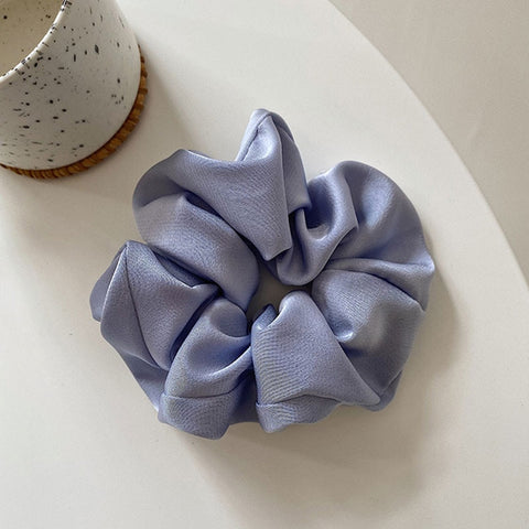 Women Silk Scrunchie Elastic Multicolor Hair Band