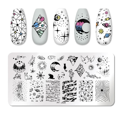 New Halloween Nail Stamping Plates