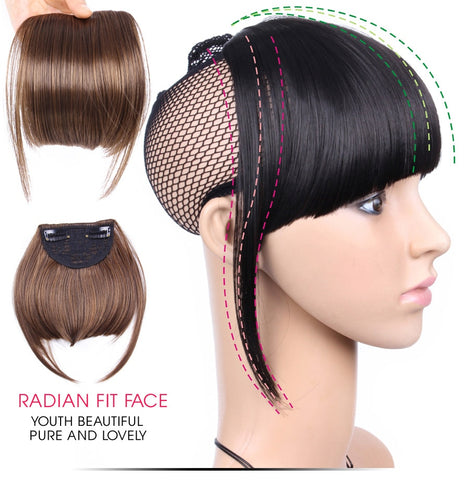 New Synthetic Fake Blunt Hair Bangs