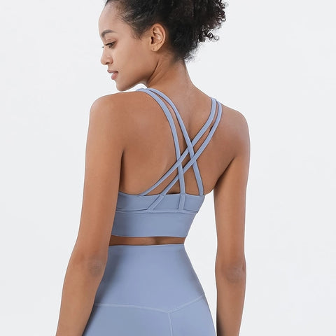 Women Fitness Yoga Sports Bra