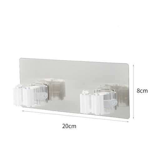 Multi-Purpose Wall Mounted Mop Hooks