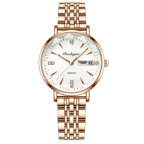 New Fashion Luxury Stainless Steel Wristwatch