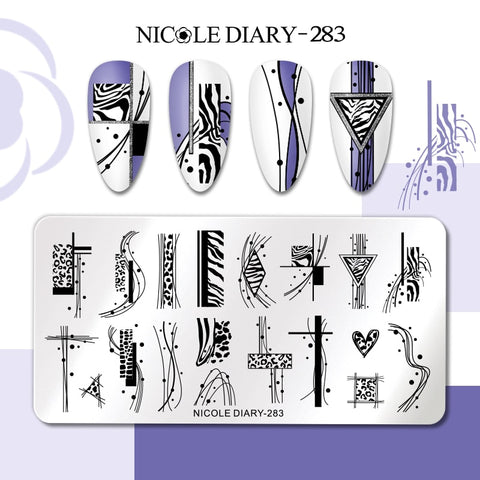 Nails Leaf Flower Manicure Decor