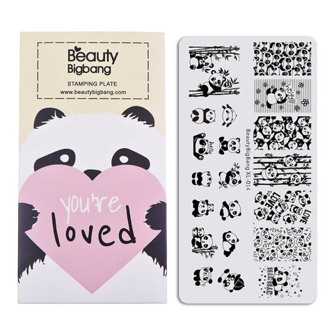 New Beauty Big Bang Animal Image Nail Art