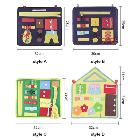 Baby Busy Board Montessori Toys