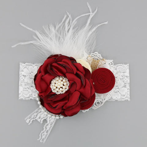 Newborn Vintage Flower Headband