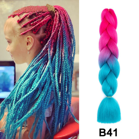 New Synthetic Jumbo Braiding Hair Extension