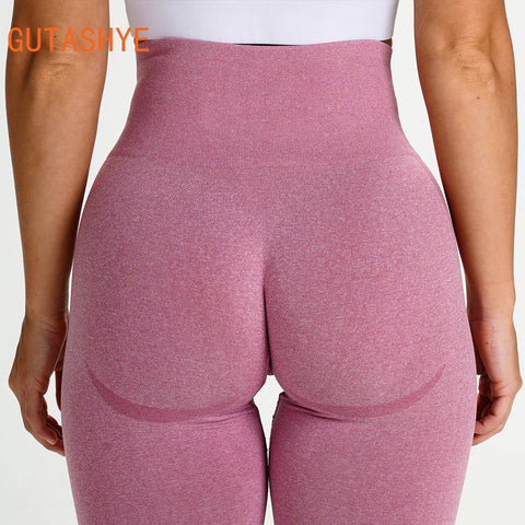 Women Sport Seamless Booty Leggings Pant