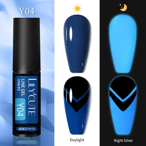 5ml Metallic Painting Liner Gel Polish