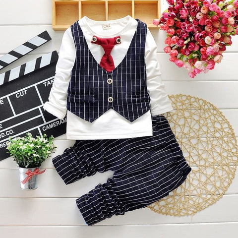 Baby Alphabet Long Sleeve 2-Piece Set