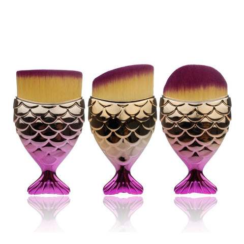Professional Mermaid Brushes Set