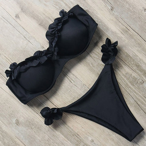 Women 2023 Leopard Brazilian Bikini Set
