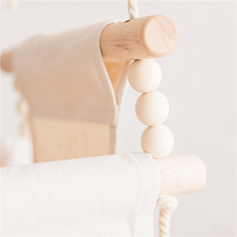 Baby Swing Hanging Wood Chair