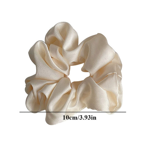 Women Silk Scrunchie Elastic Multicolor Hair Band