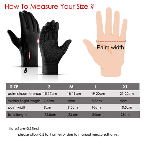 Cycling Touchscreen Gloves