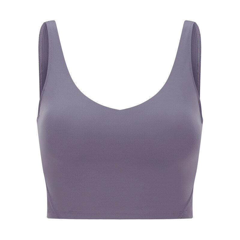Women Soft Workout Gym Yoga Crop Top
