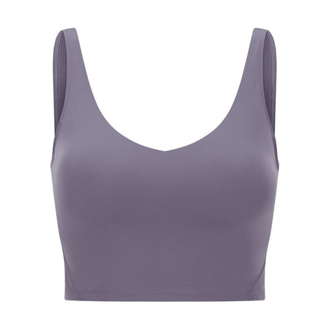 Women Soft Workout Gym Yoga Crop Top