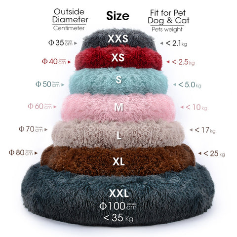 New Round Dog Bed House