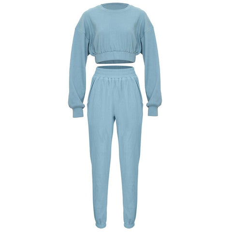 Women Yoga Fitness Two Piece Set