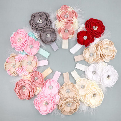 Newborn Vintage Flower Headband