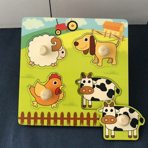 Kids 3D Wooden Puzzles Toys
