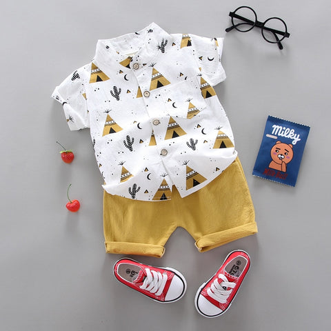Baby Alphabet Long Sleeve 2-Piece Set