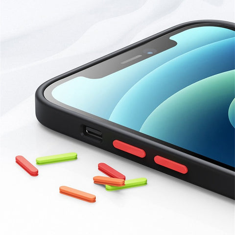 New Luxury Shockproof Matte Bumper Phone Case