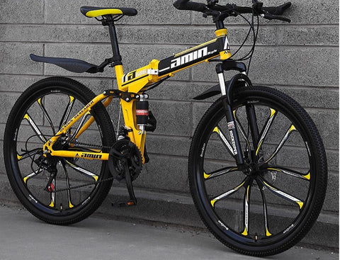 New Disc Brake Shock Absorption Bicycle
