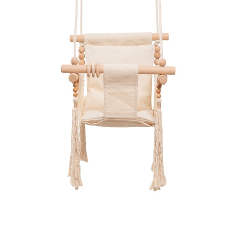 Baby Swing Hanging Wood Chair