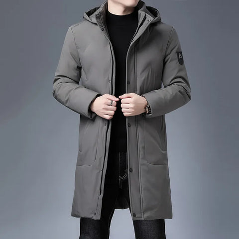 Winter Thicken New Brand Designer Casual Fashion Outwear Windbreaker Coats
