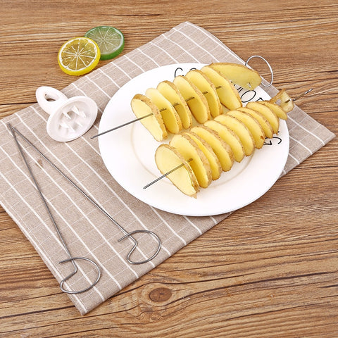 New Potato Spiral Cutter Barbecue Tools