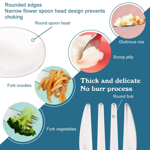 Baby Toddler Fork Spoon Set