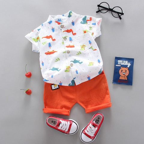 Baby Alphabet Long Sleeve 2-Piece Set