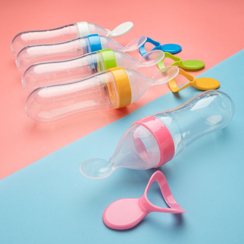 Newborn Baby Training Rice Cereal  Food Spoon