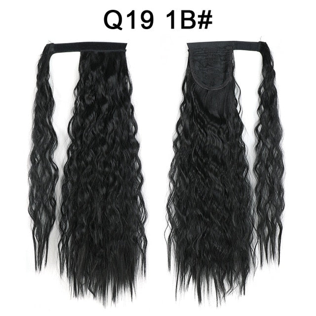 New Natural Hairpiece Headwear Hair Brown Grey
