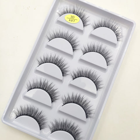 New Natural 3D Mink False Eyelashes