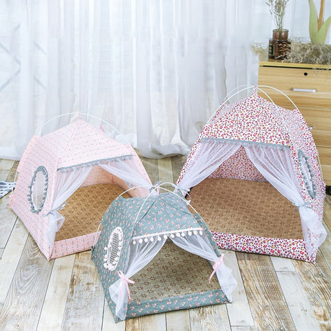 Teepee Closed Cat Tent Bed
