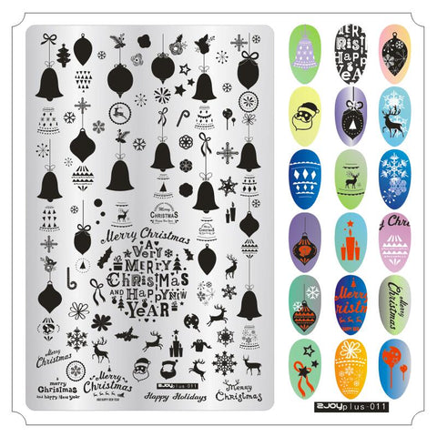 9.5X14.5cm Big Size Nail Stamping Plates