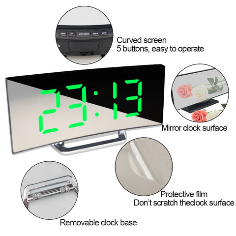 LED Digital Alarm Clock