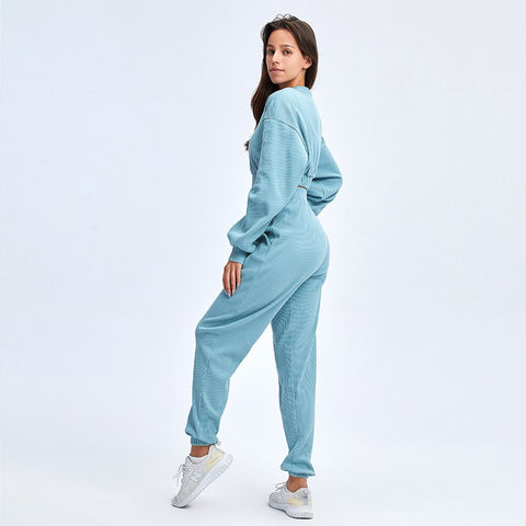 Women Yoga Fitness Two Piece Set
