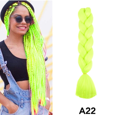 New Synthetic Jumbo Braiding Hair Extension